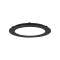 FLAT CCT - Downlight plat rond fixe noir 110DEG LED 12W 980lm 3000/4000K (CCT)