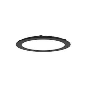 FLAT CCT - Downlight plat rond fixe noir 110DEG LED 20W 1700lm 3000/4000K (CCT)|Aric-ARI50809