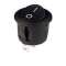RL35-11-G-2-BK/BK-P4-0-0 : interrupteur ON-OFF unipolaire pour découpe D20mm