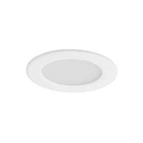FLAT-ISO-Downlight IP20/65 recouvr., fixe, blanc, LED 8W 800lm 3000/4000K(CCT)|Aric-ARI50918