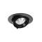 RANDY 1 - Downlight rond, orientable, noir, 50DEG, LED intég 14,4W 4000K 1300lm|Aric-ARI51251