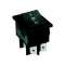 214 B5 N/N +G004B : interrupteur ON-OFF-ON bipolaire pour découpe 30x22mm