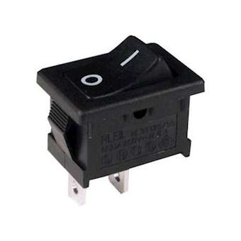 RL31-11-G-2-BK/BK-P4: interrupteur ON-OFF unipolaire pour découpe 19x13mm|Mci coupatan-LCI091030