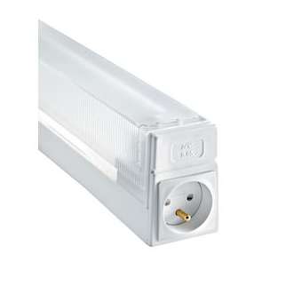 B.85C 17-Réglette S19 IP21 H.Vol a/inter+prise, lampe non incl. (VP)|Aric-ARI0252