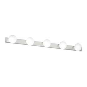ARTIST - Appl. IP44 Vol2, alu effet miroir + boules verre, G9 - lampes fournies|Aric-ARI53098