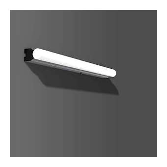 Set de réglettes en aluminium avec lampe LED, 8 W, 620 lm, 827, aluminium, on/of|RZB-RZB411018.004.1