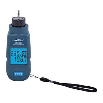 MX0531 TEST TERRE-RCD Regime neutre TT|Metrix-IXTMX0531