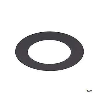 NUMINOS, bague de réduction ronde, D extérieur 16 cm, D intérieur 9 cm, noir|SLV-DC51006139