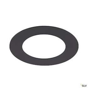 NUMINOS, bague de réduction ronde, D extérieur 16 cm, D intérieur 9 cm, noir|SLV-DC51006139