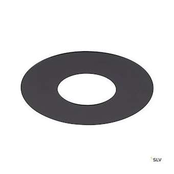 NUMINOS, bague de réduction ronde, D extérieur 16 cm, D intérieur 7 cm, noir|SLV-DC51006135