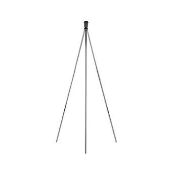 FENDA, lampadaire intérieur, trépied, chrome, E27, 40W max, sans abat-jour|SLV-DC5155492