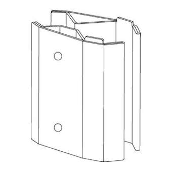 pièce de fixation - argenté - pour voilure RX pour ATARO|Waldmann-WAE191111019-00536711