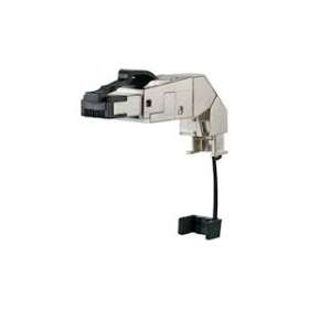 PLUG RJ45 MALE COUDE MULTIPOSITION CAT6A AMDT 2.2|Metz Connect-BTE130E405042E