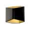 CARISO, applique intérieure, noir/laiton, LED, 11W, 2700K, variable