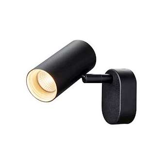 NOBLO, applique et plafonnier intérieur, simple, noir, LED, 8W, 2700K, variable|SLV-DC51002969