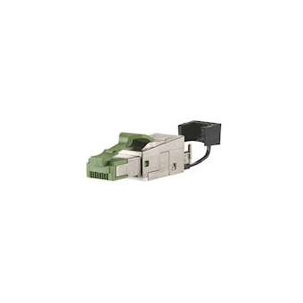 PROFINET FIELD PLUG RJ45 MALE DROIT 100BASET|Metz Connect-BTE130E405032P