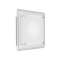 MAGGIE - Applique Mur E27 60W max, carré, double verre opale, lampe non incl.