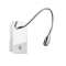 LIZA 3 01 - Liseuse 3,3W 3000K 145lm 40DEG 30000h dimmable, patère, chromée|Aric-ARI50258