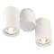 ENOLA B, spot double, applique et plafonnier, blanc, 2xGU10, max. 2x50W