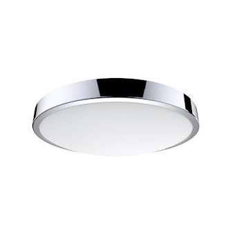 C4 R- Plaf./Appl. Mur IP44 LED 16W 1150lm 2700-6000K, dim. par télécom., chrome|Aric-ARI50524