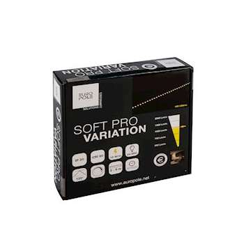 Pack bandeau Led 5m SOFT PRO IP20 (dimmable) 4000K 10W/m 24VDC|Europole-POL43811
