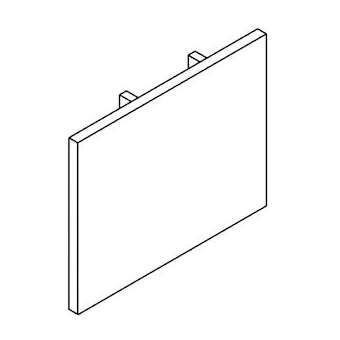 Embout de fermeture pour rail 3 allumages|Aric-ARI16355