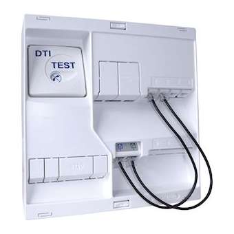 TDC NÉO Grd1 - 4 RJ45 DTI + filtre + TV 2S|Michaud-MIHLB117