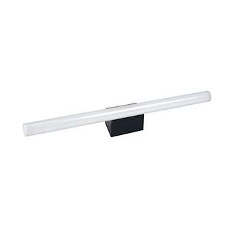 ELASTO LED 2 - Applique murale minimaliste, tube S14d LED fourni, en métal noir|Aric-ARI51201