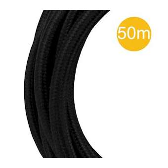 Cordon Textile 3C 50M Noir|Bailey-BIY140684