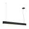 GLENOS, suspension profilée, 1m, noir, SMD LED, 52W, 3000K|SLV-DC51001400