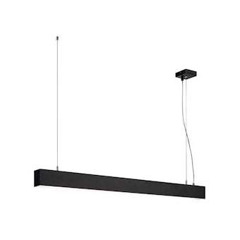 GLENOS, suspension profilée, 1m, noir, SMD LED, 52W, 4000K|SLV-DC51001403
