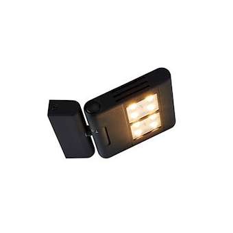 LENITO, applique intérieure, noir, LED, 24W, 3000K|SLV-DC51002920