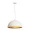 FORCHINI M 50, suspension intérieure, D 50 cm, blanc/or, E27, 40W max