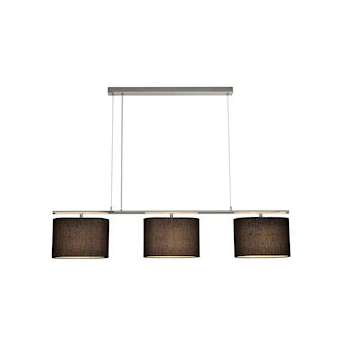 SOPRANA, suspension intérieure, noir/chrome, E27, 3x 60W max|SLV-DC5155870