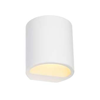 PLASTRA 104, applique intérieure, blanc, G9/QT14, 42W max, plâtre|SLV-DC5148016