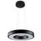 CIRCULUS suspension design noir LED 19W 3000K classe I IP20|Sg lighting-NOL214006