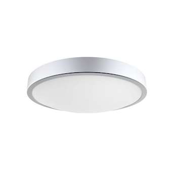 C4 S- Plaf./Appl. Mur IP44 LED intég. 16W 4000K 1150lm, sensor intégré, gris|Aric-ARI50512