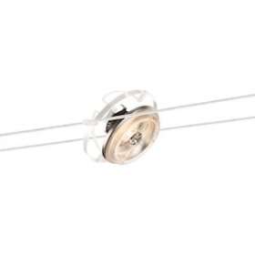 ORBIT, spot pour câble tendu T.B.T. TENSEO intérieur, blanc, G53/QR111, 50W max|SLV-DC5139111
