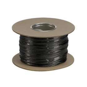 TENSEO, câble tendu T.B.T intérieur, 4mm², 100m, noir|SLV-DC5139040