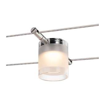 COMET LED, spot pour câble tendu T.B.T. intérieur, chrome, LED, 6,3W, 2700K|SLV-DC51002690