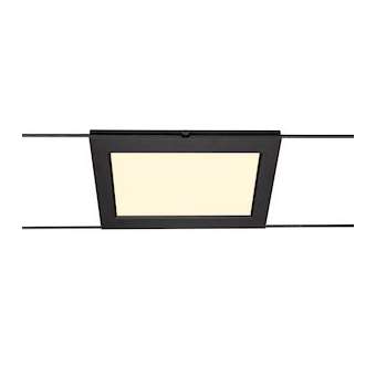 PLYTTA, spot pour câble tendu T.B.T. TENSEO intérieur, noir, LED, 9,8W, 2700K|SLV-DC51002864