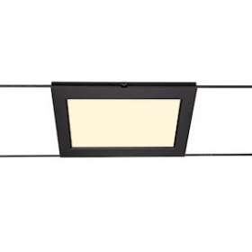 PLYTTA, spot pour câble tendu T.B.T. TENSEO intérieur, noir, LED, 9,8W, 2700K|SLV-DC51002864