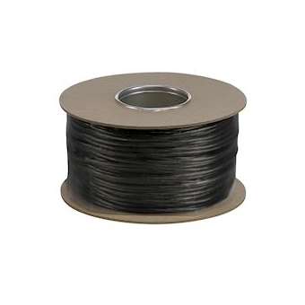 TENSEO, câble tendu T.B.T intérieur, 6mm², 100m, noir|SLV-DC5139060