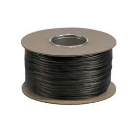 TENSEO, câble tendu T.B.T intérieur, 6mm², 100m, noir|SLV-DC5139060