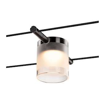 COMET LED, spot pour câble tendu T.B.T. intérieur, noir, LED, 6,3W, 2700K|SLV-DC51002688