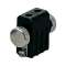 Système Câble L&E Tête de spot pour câble Socket max,1x35W G4 Noir 12V Métal