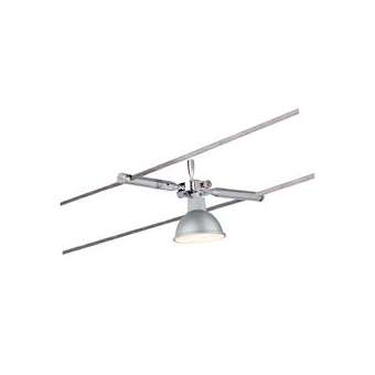 Système Câble Spot Togo max, 1x10W GU5,3 Chrome 12V Métal|Paulmann-PUA94147