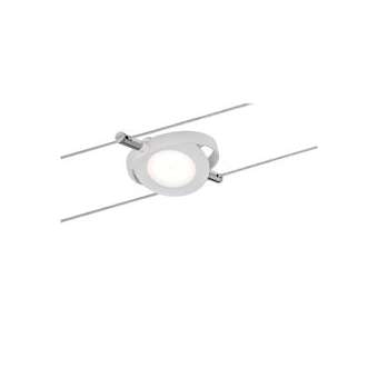 Système à câbles DC LED spot RoundMac 1x4W blanc mate 12V DC plastique|Paulmann-PUA94088