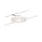 Système à câbles DC spot DiscLED I 1x4W chrome/satin 12V DC plastique