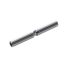 Tendeurs intermédiaires pour câble tendu T.B.T, chrome, 2 pièces|SLV-DC5181532